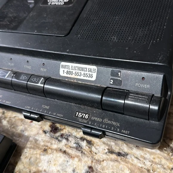 Sanyo Cassette Transcriber with Foot Pedal